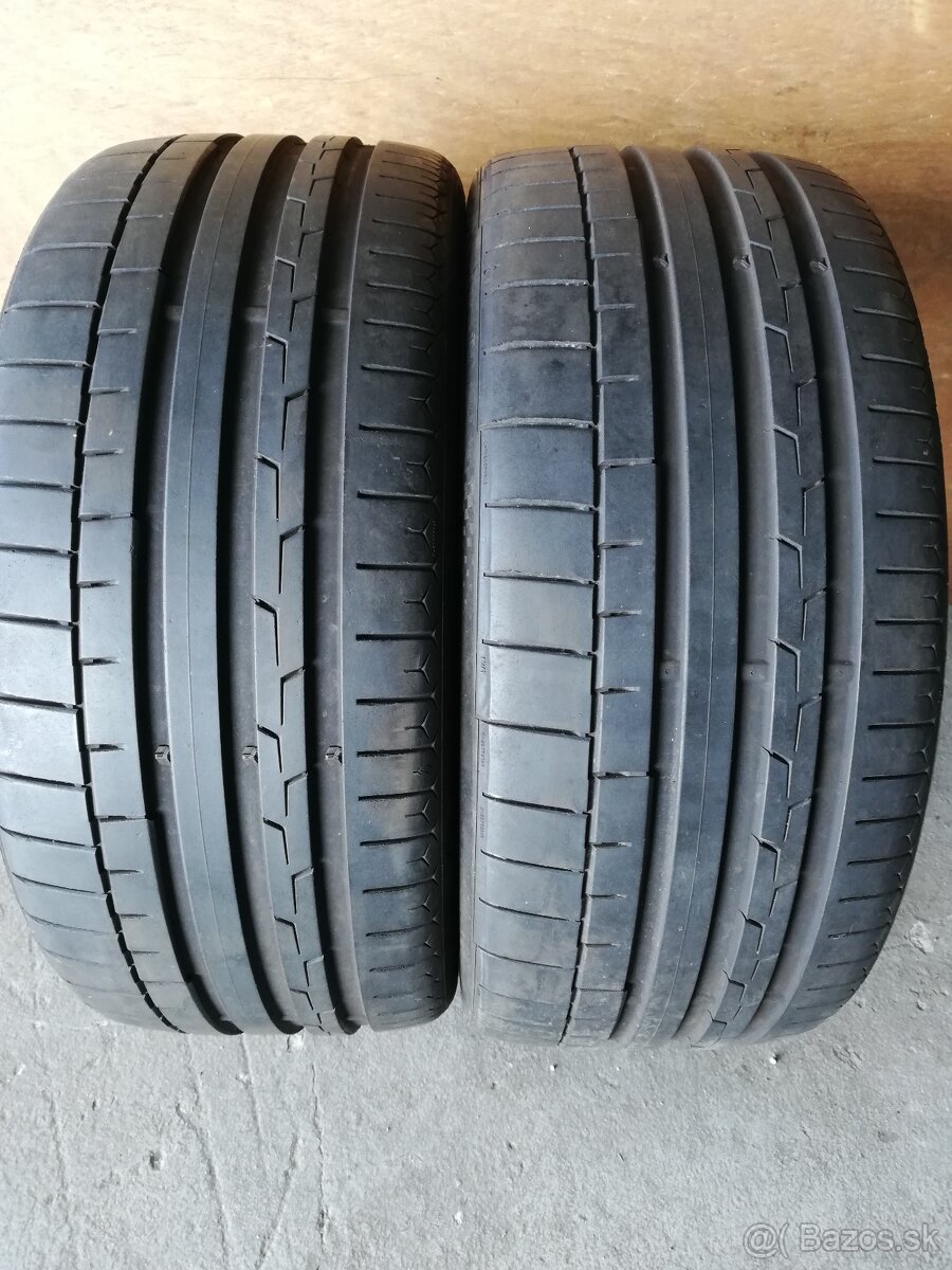 245/35 r20 letné pneumatiky Continental