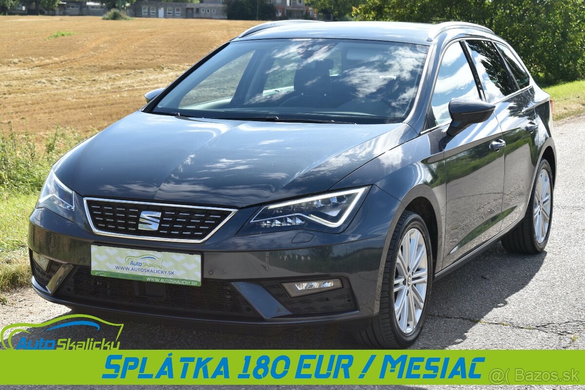 SEAT LEON 2.0TDi DSG/ VIRTUAL/LED/KAM/ 11.333 EUR + DPH