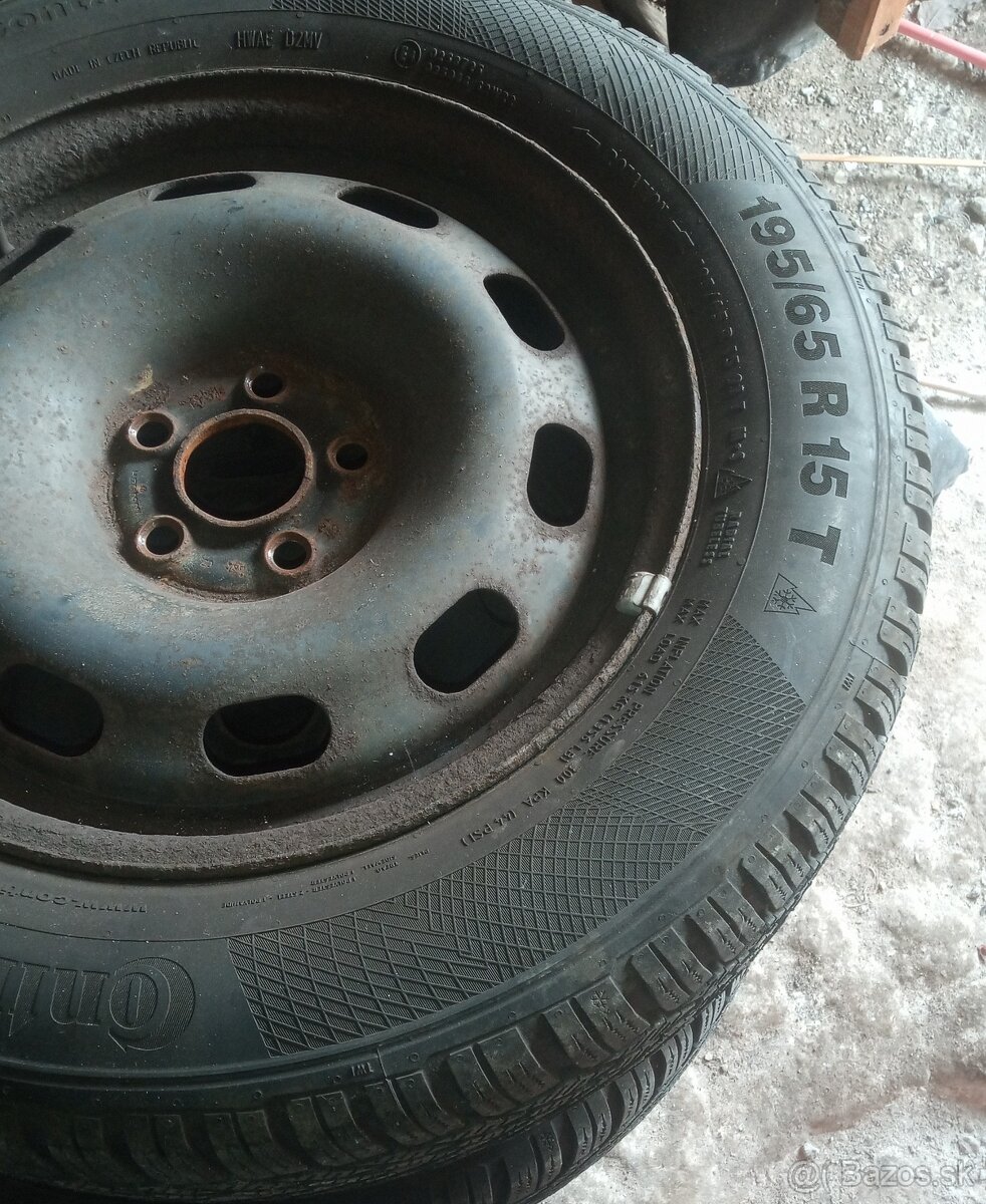 Zimné pneumatiky 195/ 65 R 15 T