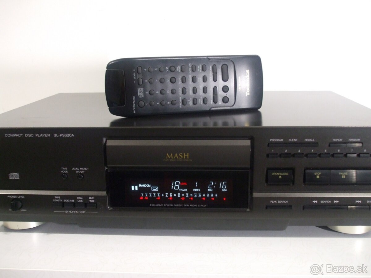 TECHNICS cd prehravac SL-PS620A, vyroba Germany