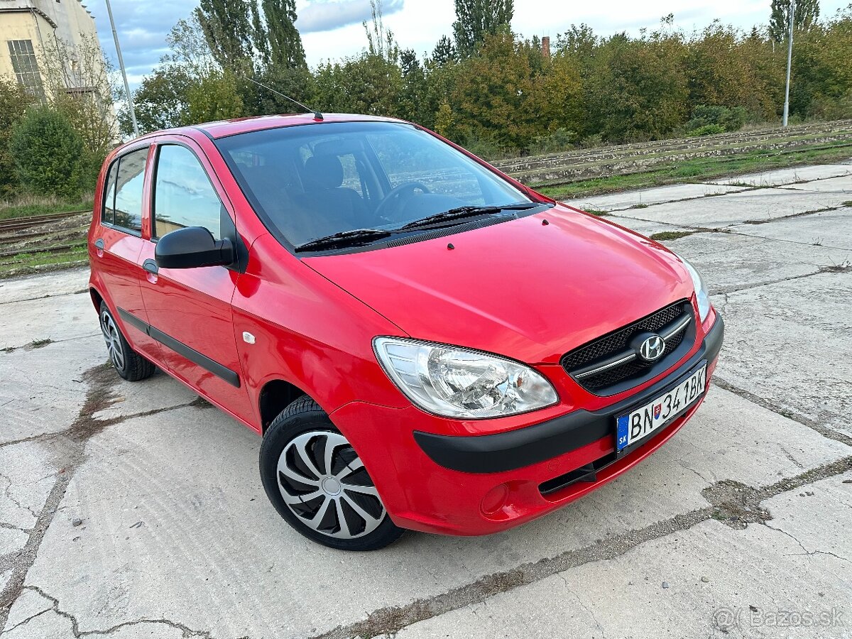 Hyundai Getz 1.1 16v Comfort Benzin Red Klima ABS Isofix