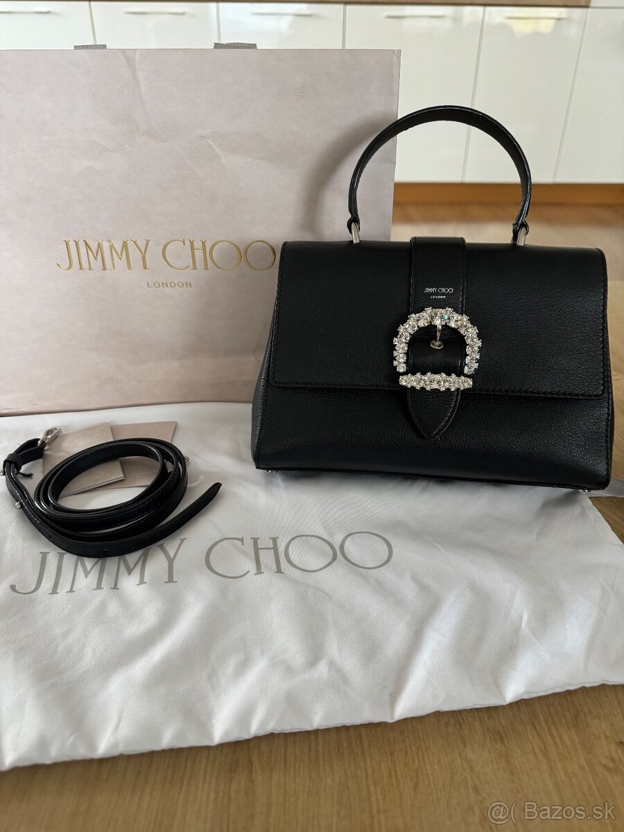 Kožená kabelka Jimmy Choo