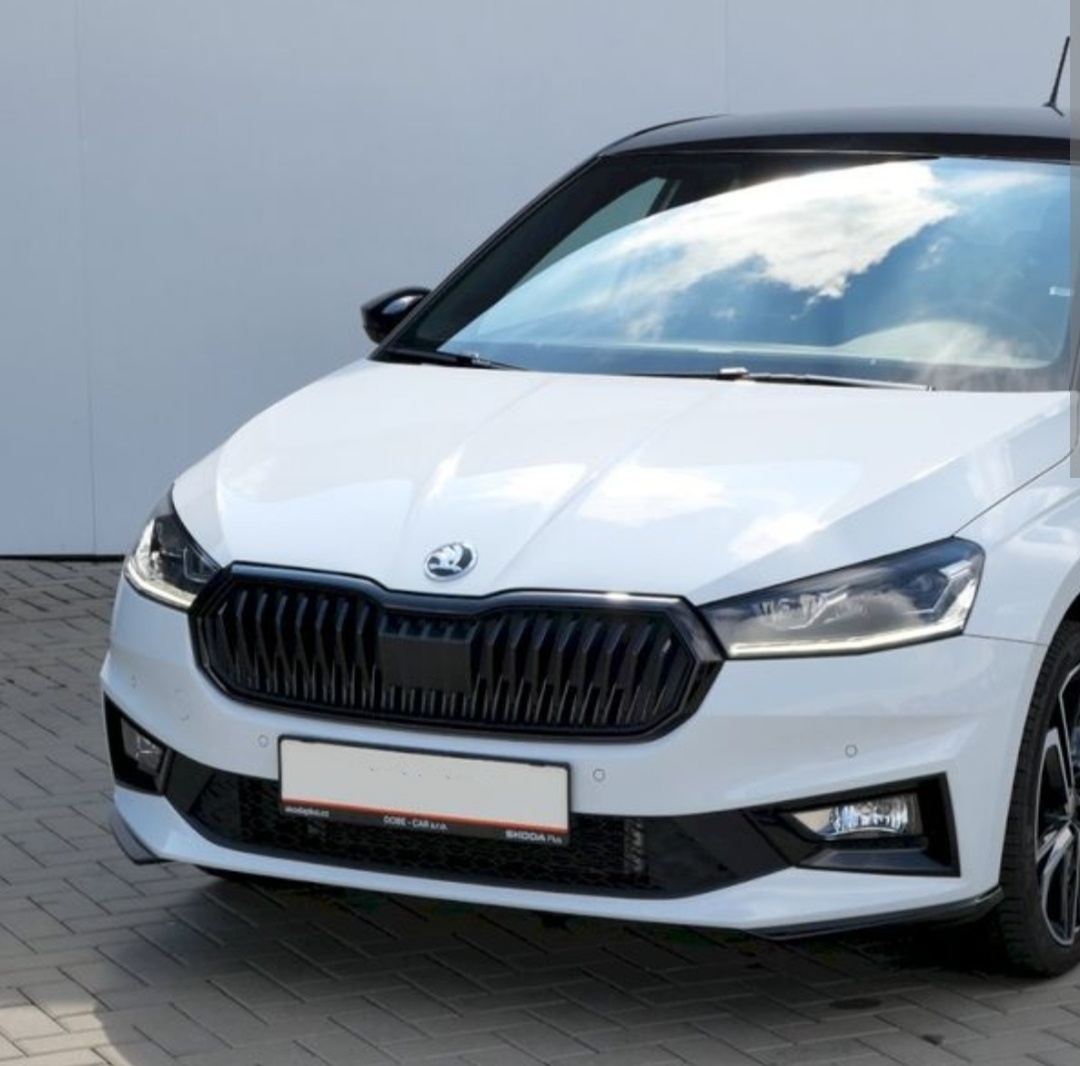 Škoda Fabia 4 IV čierna maska Fabia 4 Monte Carlo maska