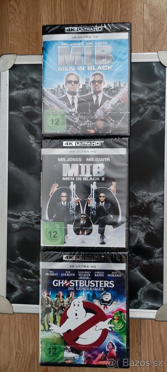 Prodám Blu-Ray 4K ULTRA Muži v Černém a další