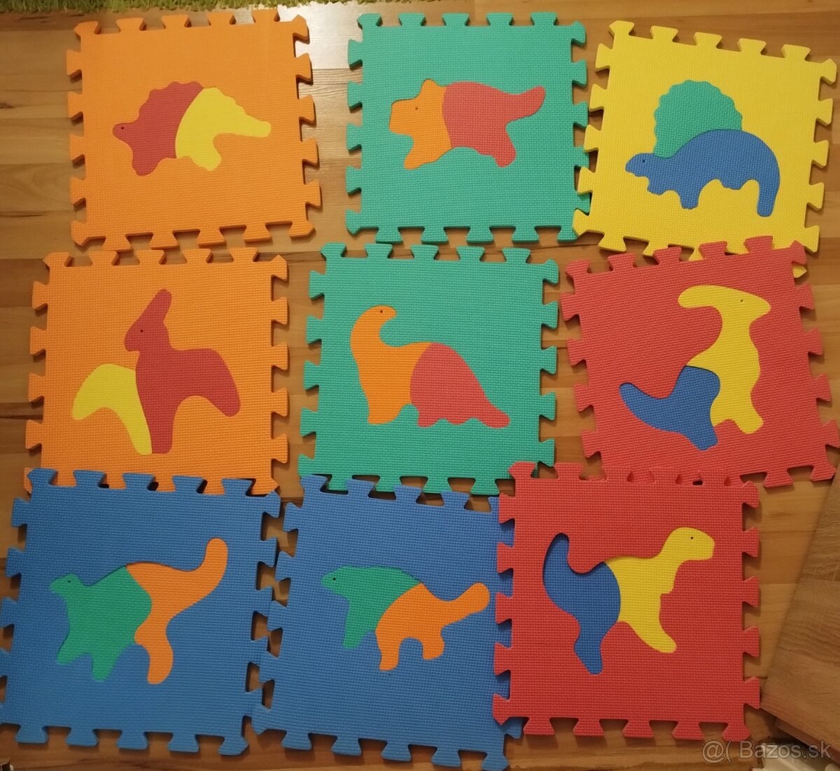 Dino penové puzzle