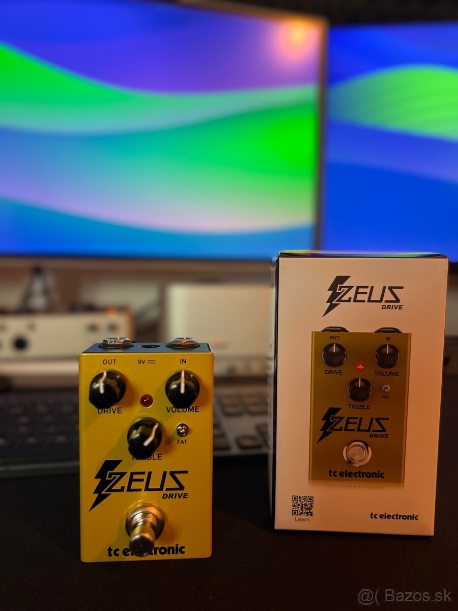 Drive pedal TC Zeus