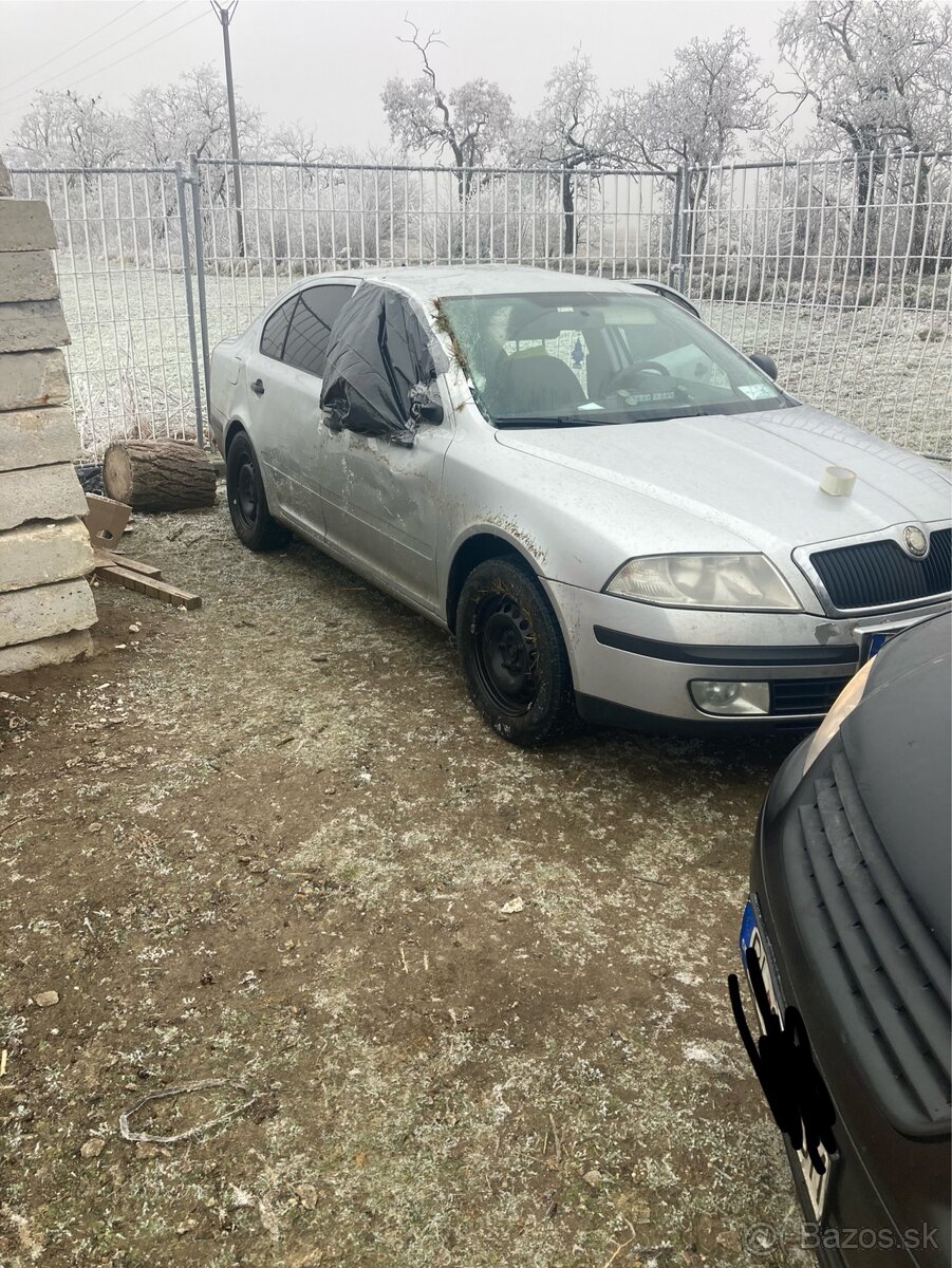 Octavia 2 1,6 mpi + LPG po nehode