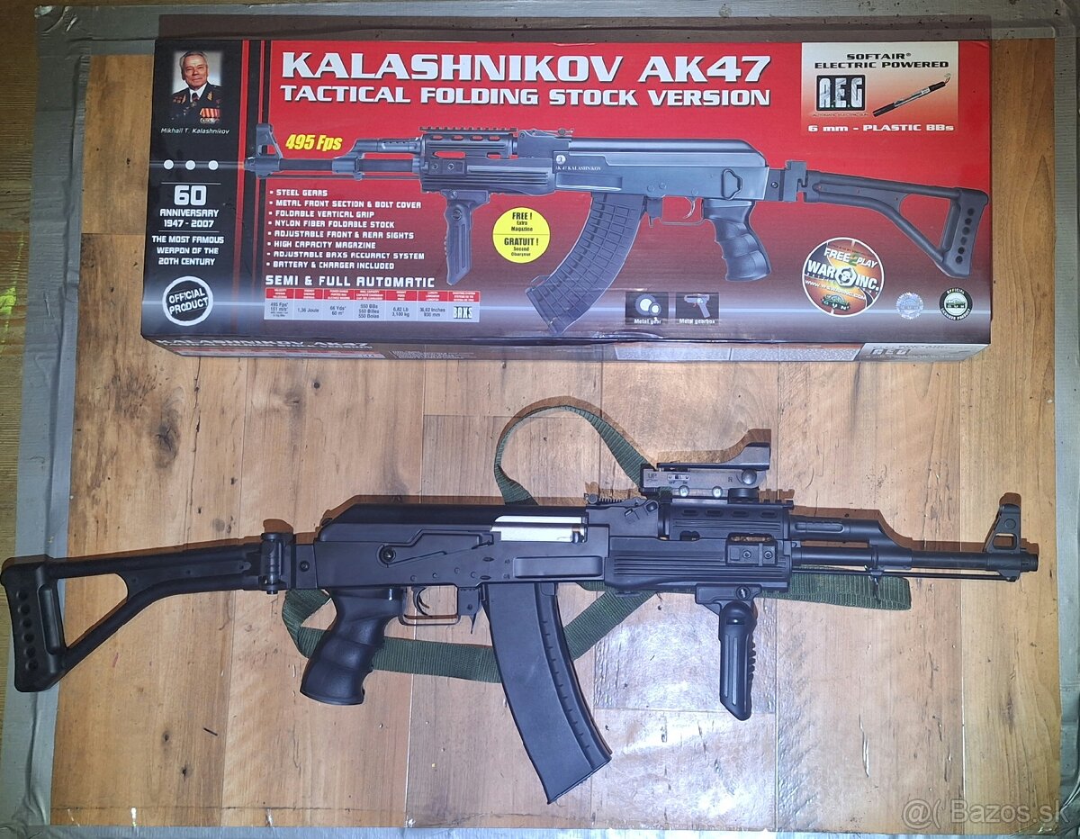 Predám Kalashnikov AK47 na Airsoft