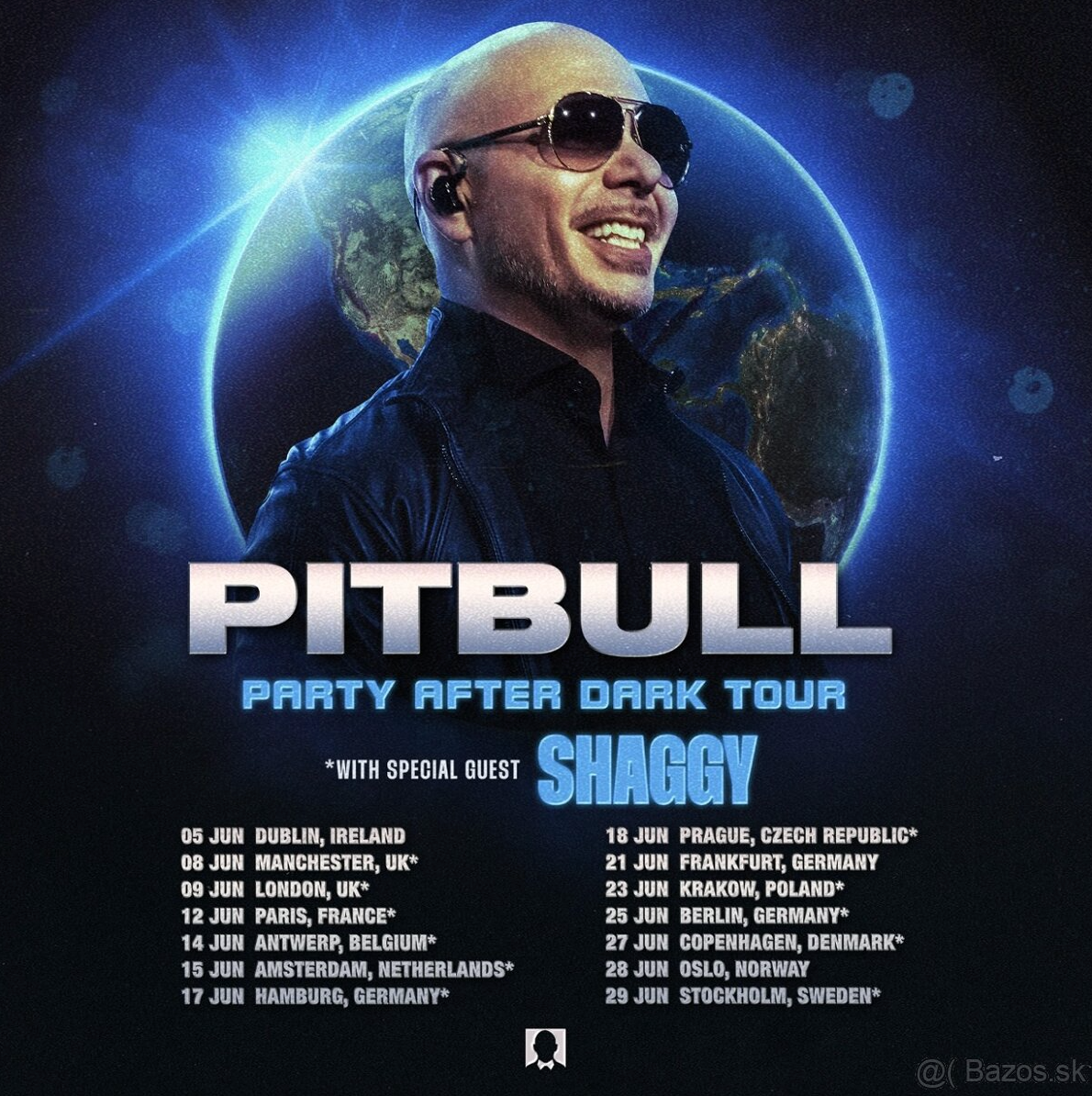 O2 Arena Pitbull platinum