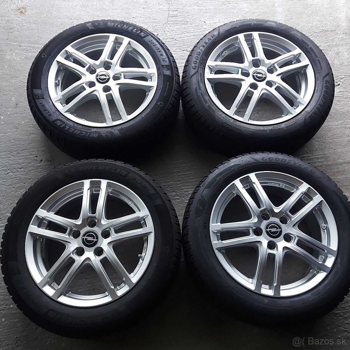 16"Elektróny Dezent 5x105 Opel Astra K zimné