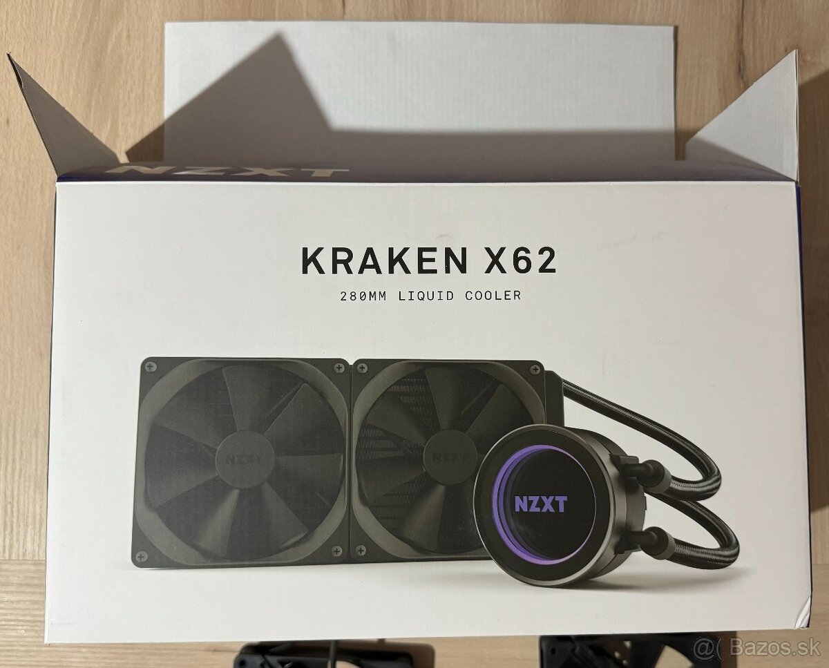 NZXT Kraken X62 vodné chladenie