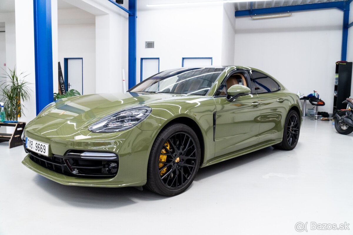 Porsche Panamera Turbo V8 / Unikátní stav i vzhled / Záruka