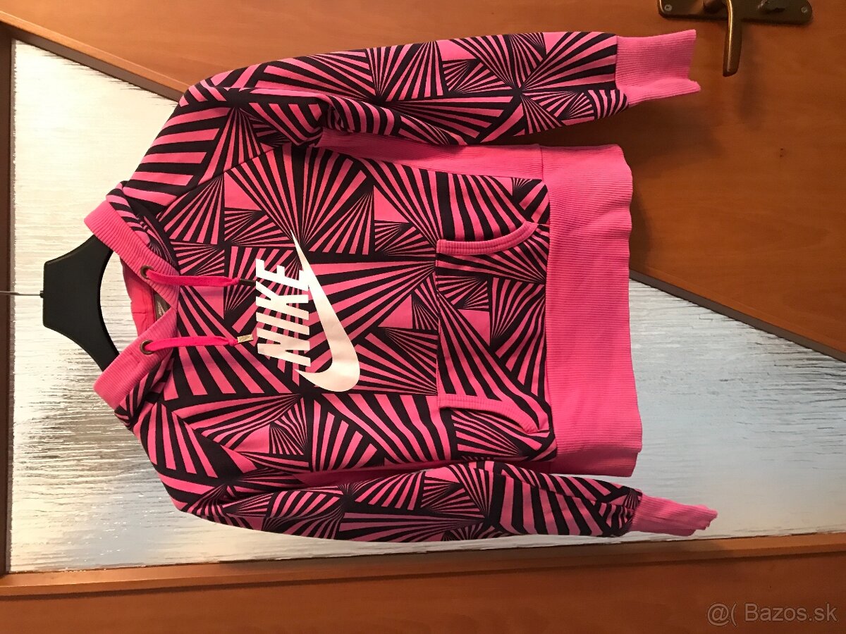 NIKE originál pink damska mikinka S