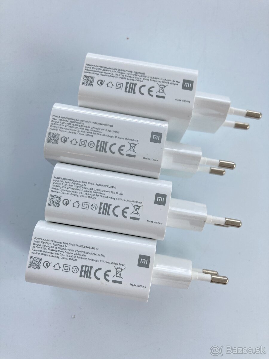 originál nabíjačka Xiaomi Adaptér MDY-9-EN 30W