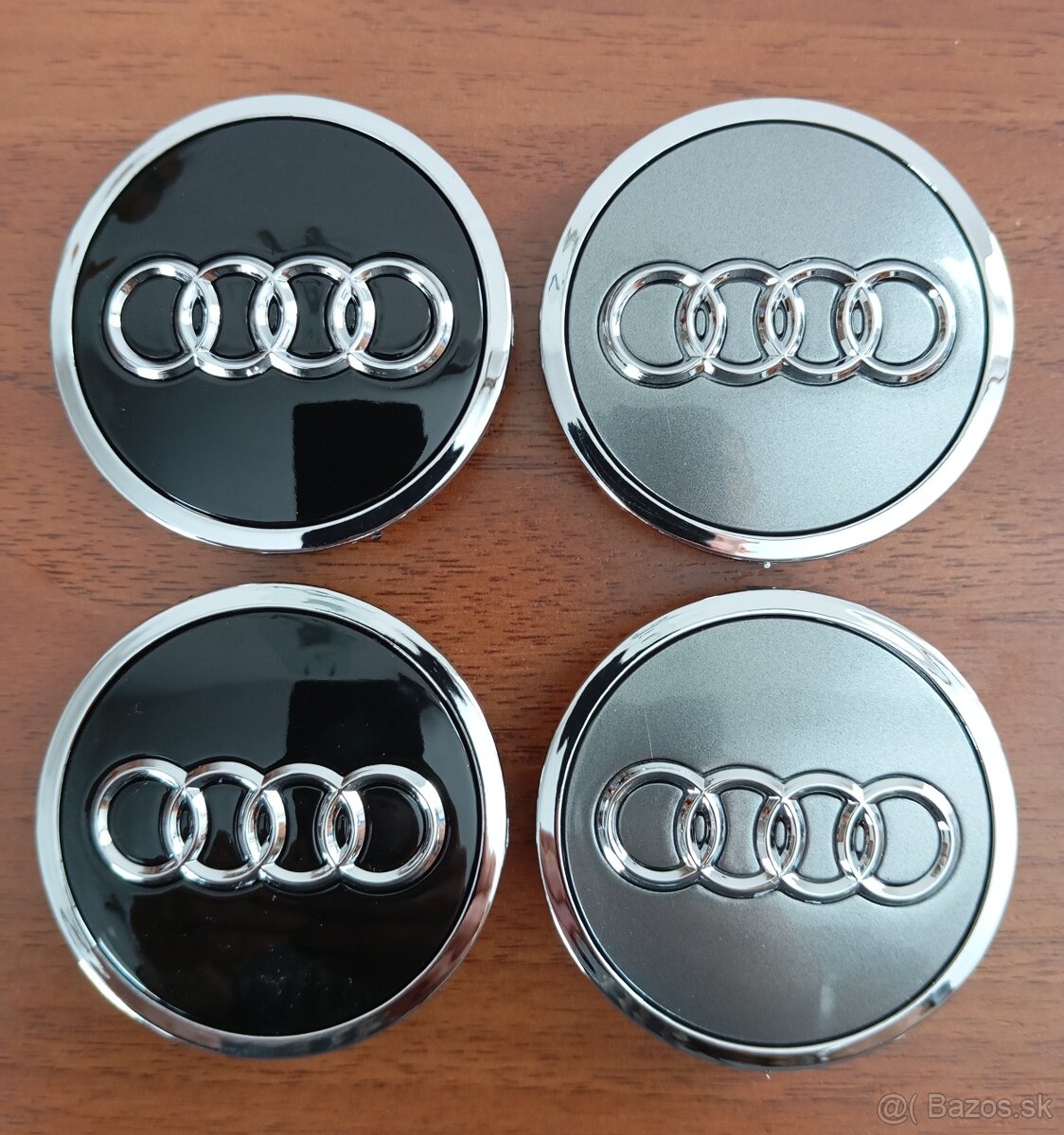 61 mm AUDI stredové krytky 4M0 601 170