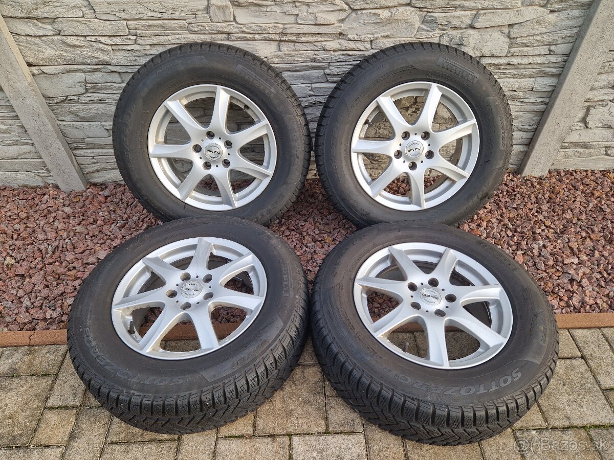 Zimne pneumatiky 215/65 R16 + disky ENZO R16