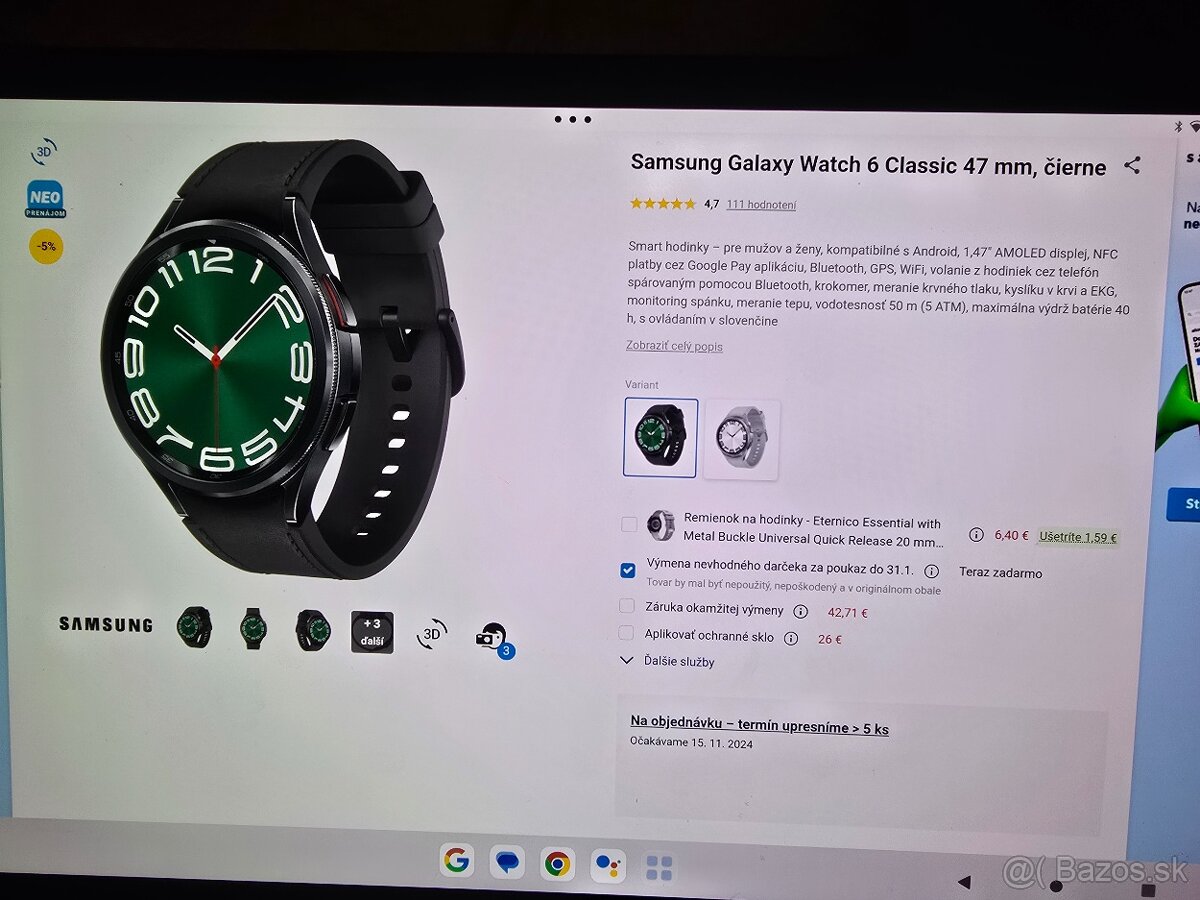 Samsung Galaxy Watch 6 Classic 47 mm