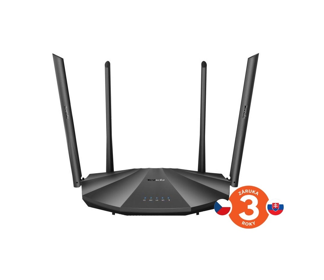 Tenda AC19 WiFi AC Router 2100Mb/s, 1x GWAN, 4x GLAN, 1x USB