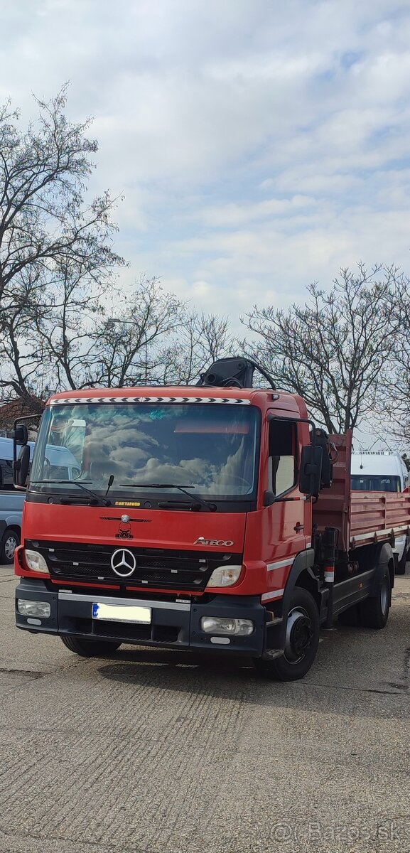 Mercedes-Benz Atego 1518 Trojstraný sklápač + hydraulická r.