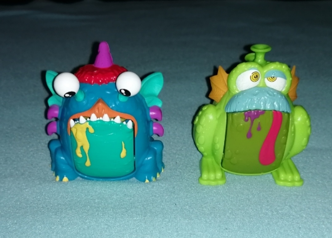 Crate creatures, barf buddies