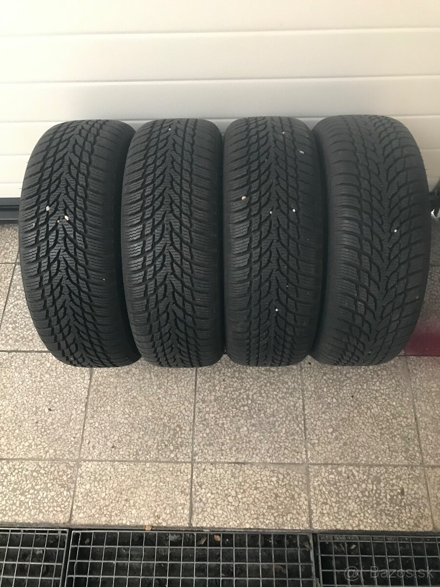 4x195/55R16 nokian winter ,8mm 35€ kus