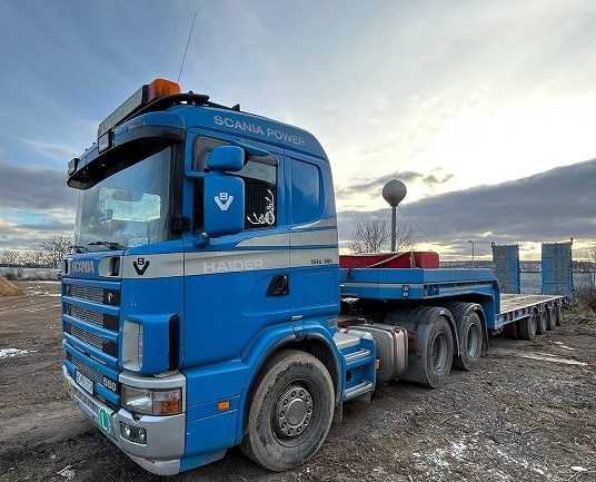 Podvalnik + Tahač Scania 580 164G