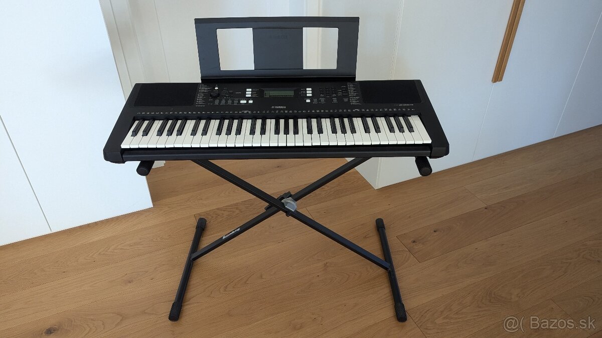 Predám elektrické klávesy Yamaha PSR-E363