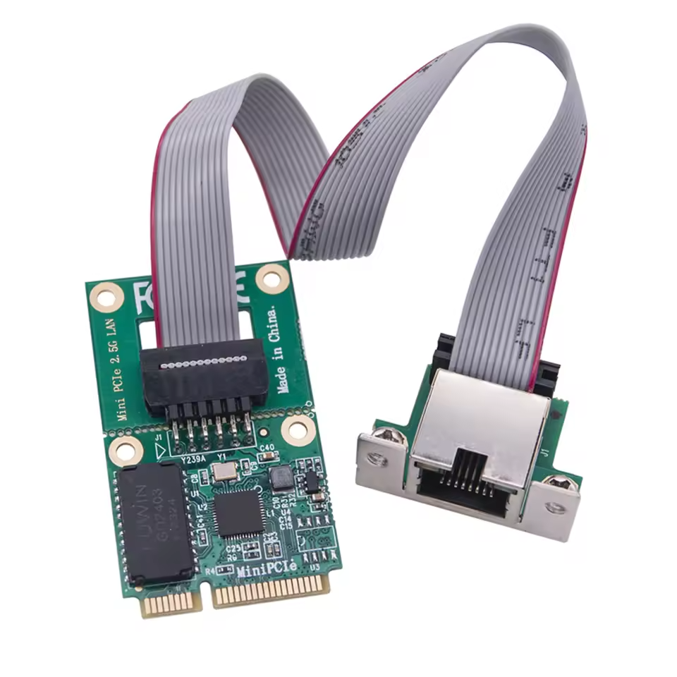 Sietova karta RTL8125BG M.2 Mini PCIE (2.5G/1000/100Mbps)