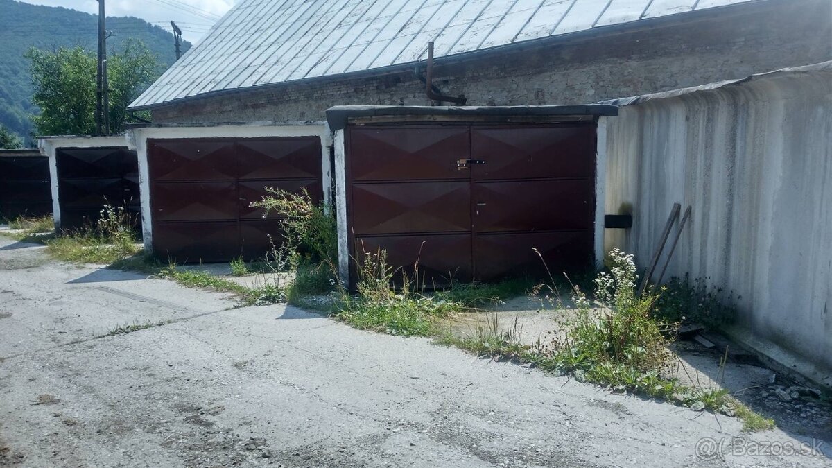 Auto Garáž do prenájmu Rudinka