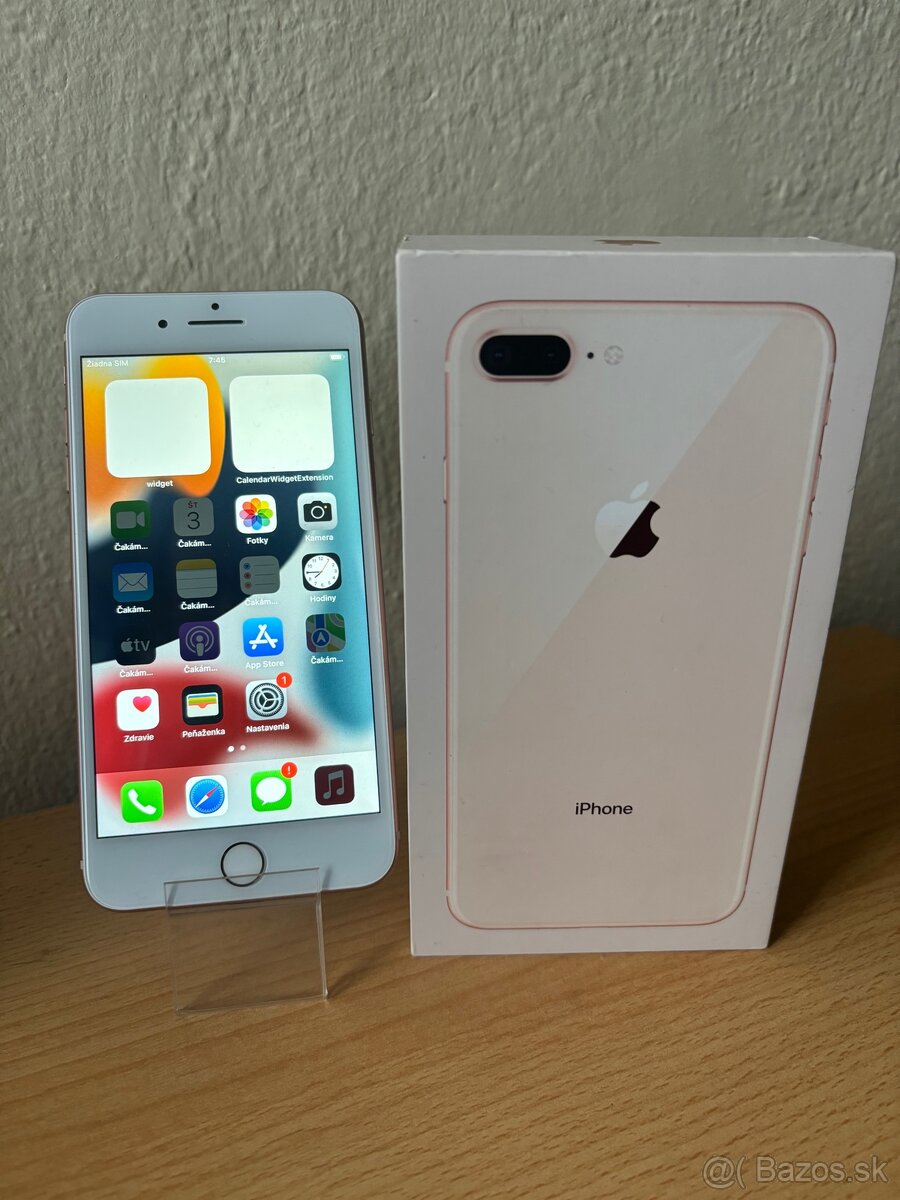 iPhone 8 plus 256 GB ružový