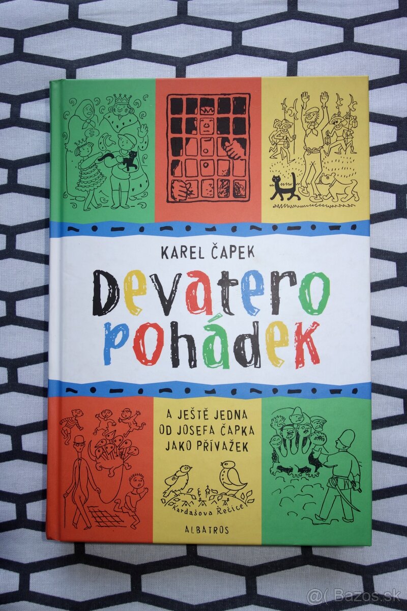 Karel Čapek: Devatero pohádek - výborný stav, ako nová