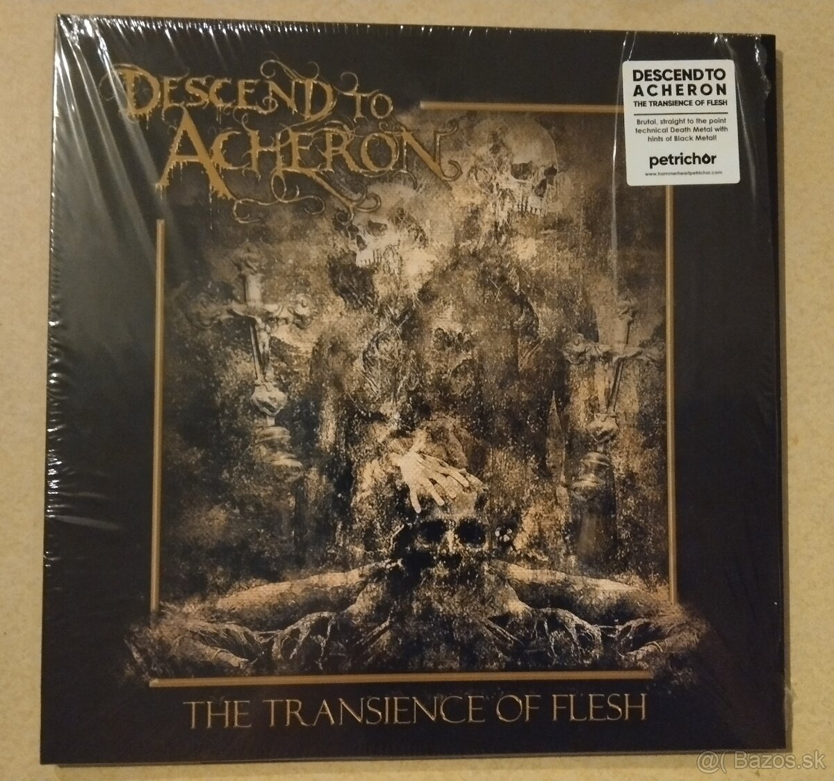 LP Descend To Acheron ‎– The Transience Of Flesh