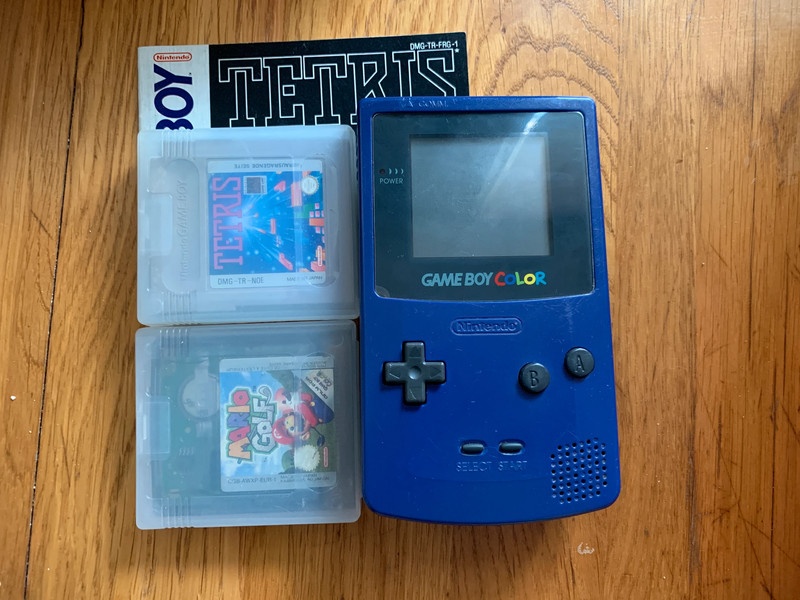 Nintendo Gameboy Color + 2 hry