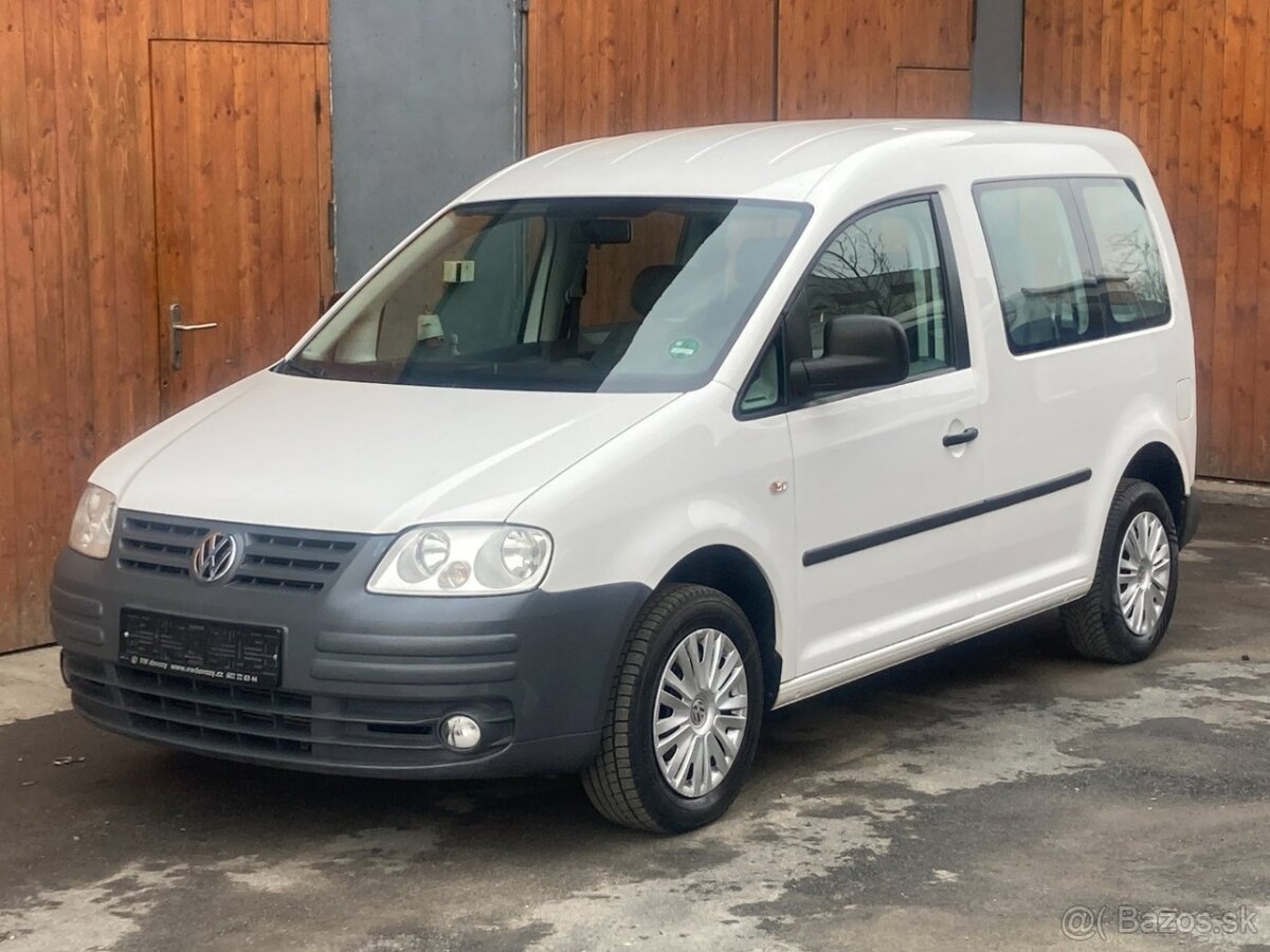 VOLKSWAGEN CADDY 1,9 TDi NOVÉ ROZV, spojka, olej