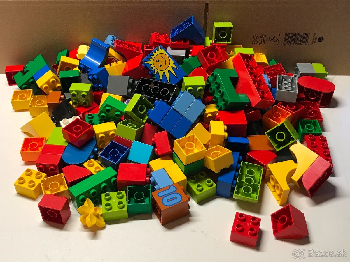 Lego Duplo Stavební kostky -- 1 kilo