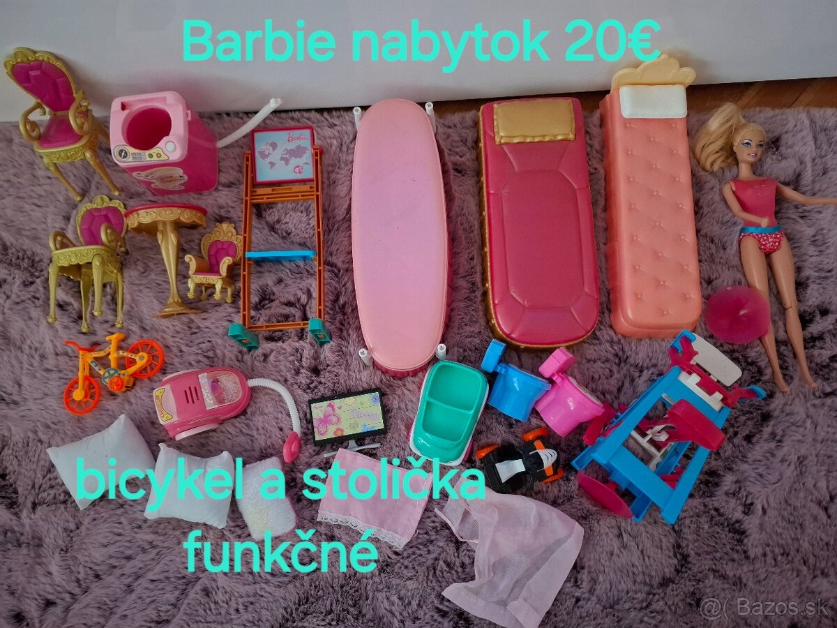 Barbie nabytok