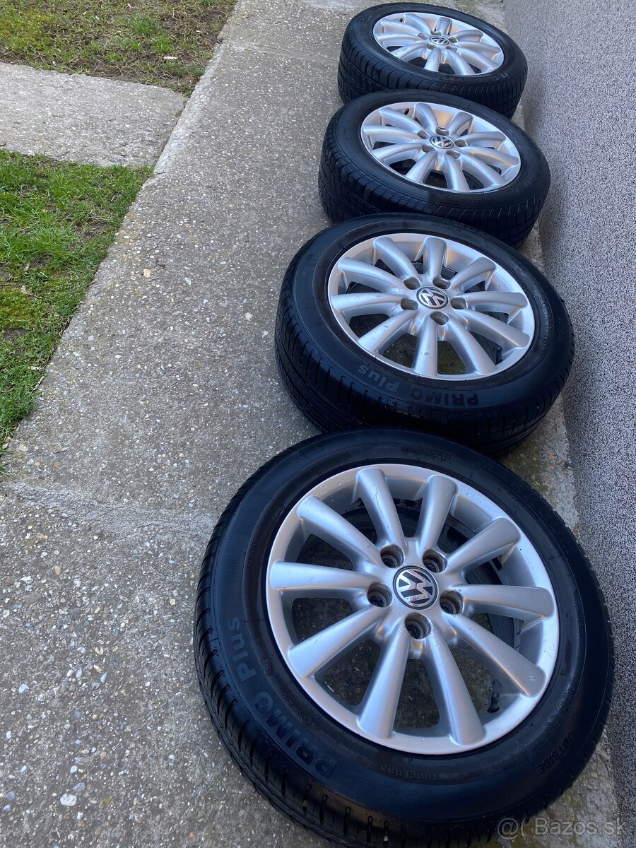 Predám kolesá VW 5x112 r16