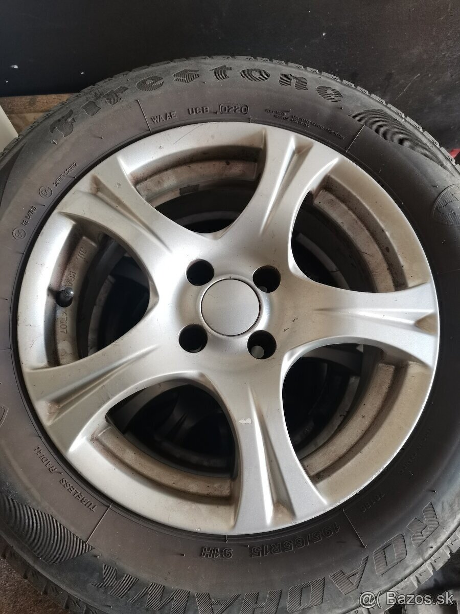 R15 hlinikove disky 195/65 R15