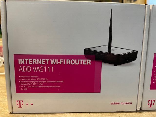 Predám Internet WI-FI ROUTER  ADB VA2111