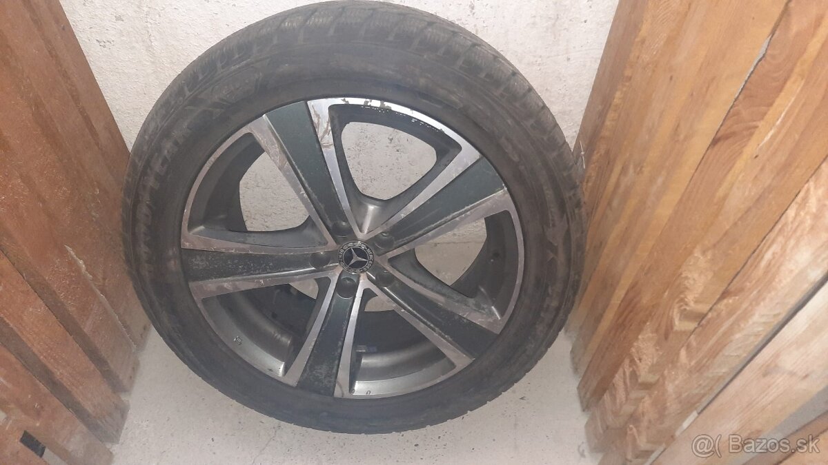 Alu disky 19" + zimné a letné pneu.Goodyear