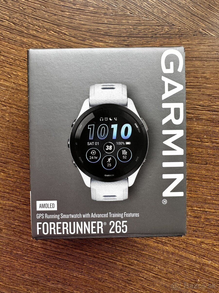 Garmin Forerunner 265 Biele nepoužívané