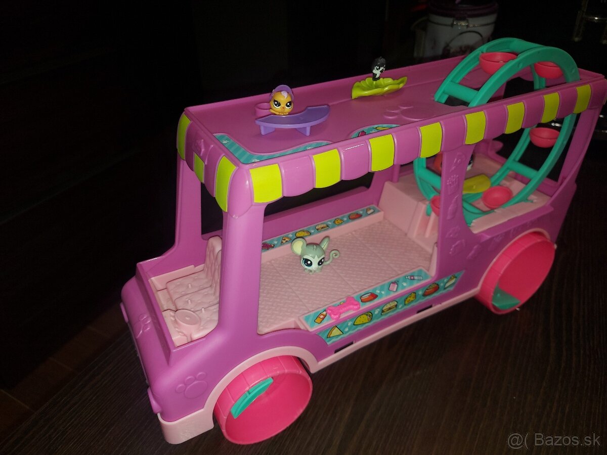 Littlest Pet Shop-cukrárenské auto