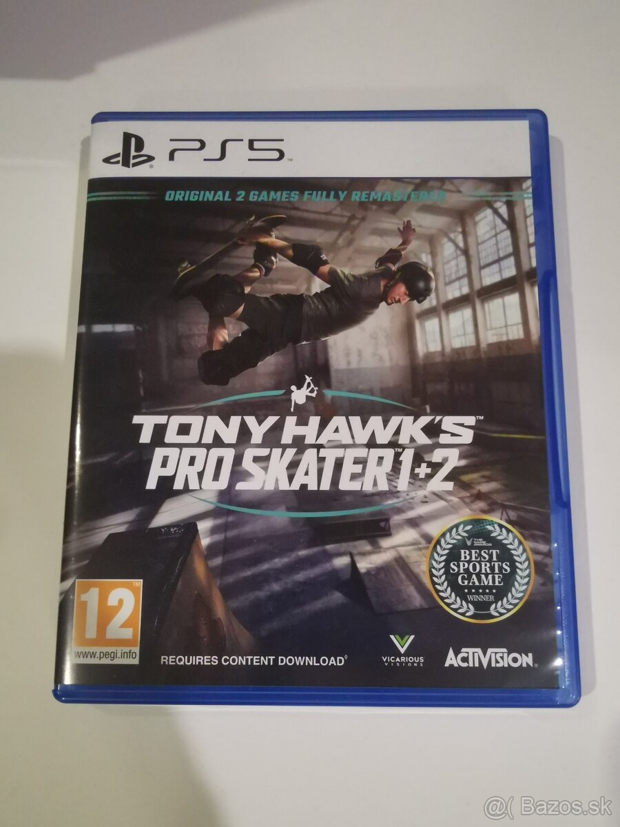 Tony Hawk's Pro Skater 1+2 PS5