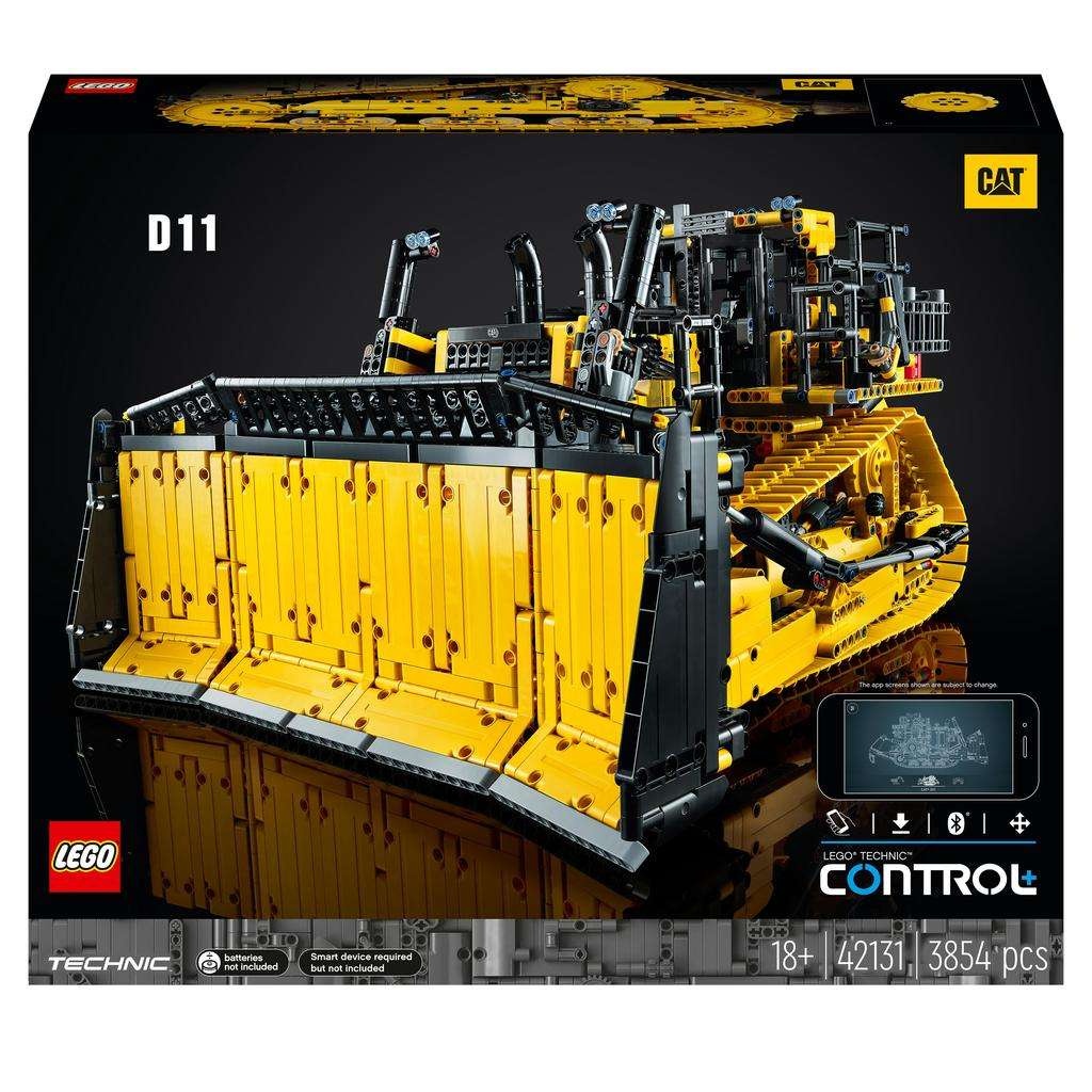 LEGO Technic 42131 Buldozér Cat D11 ovládaný aplikáciou