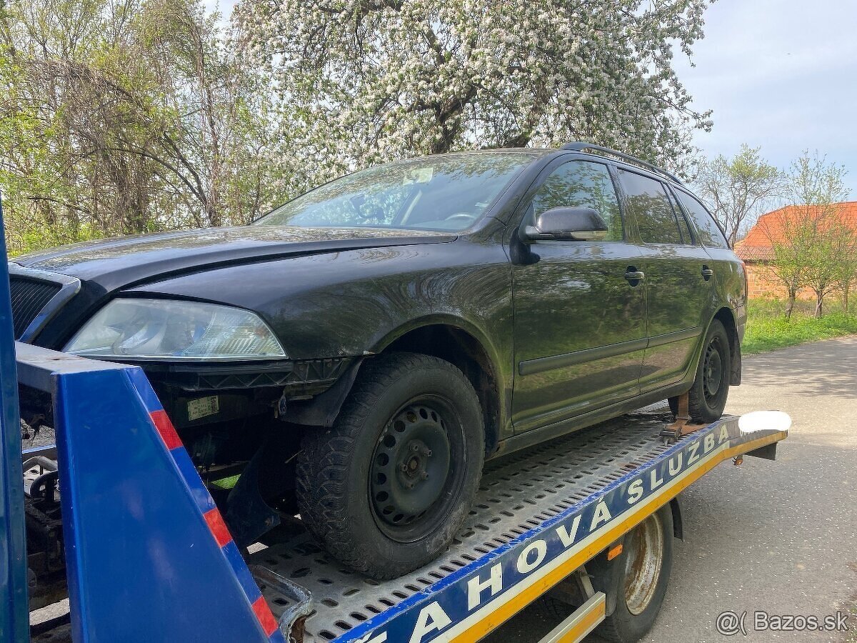 rozpredam škoda octavia 2 1.9tdi 77kw bxe