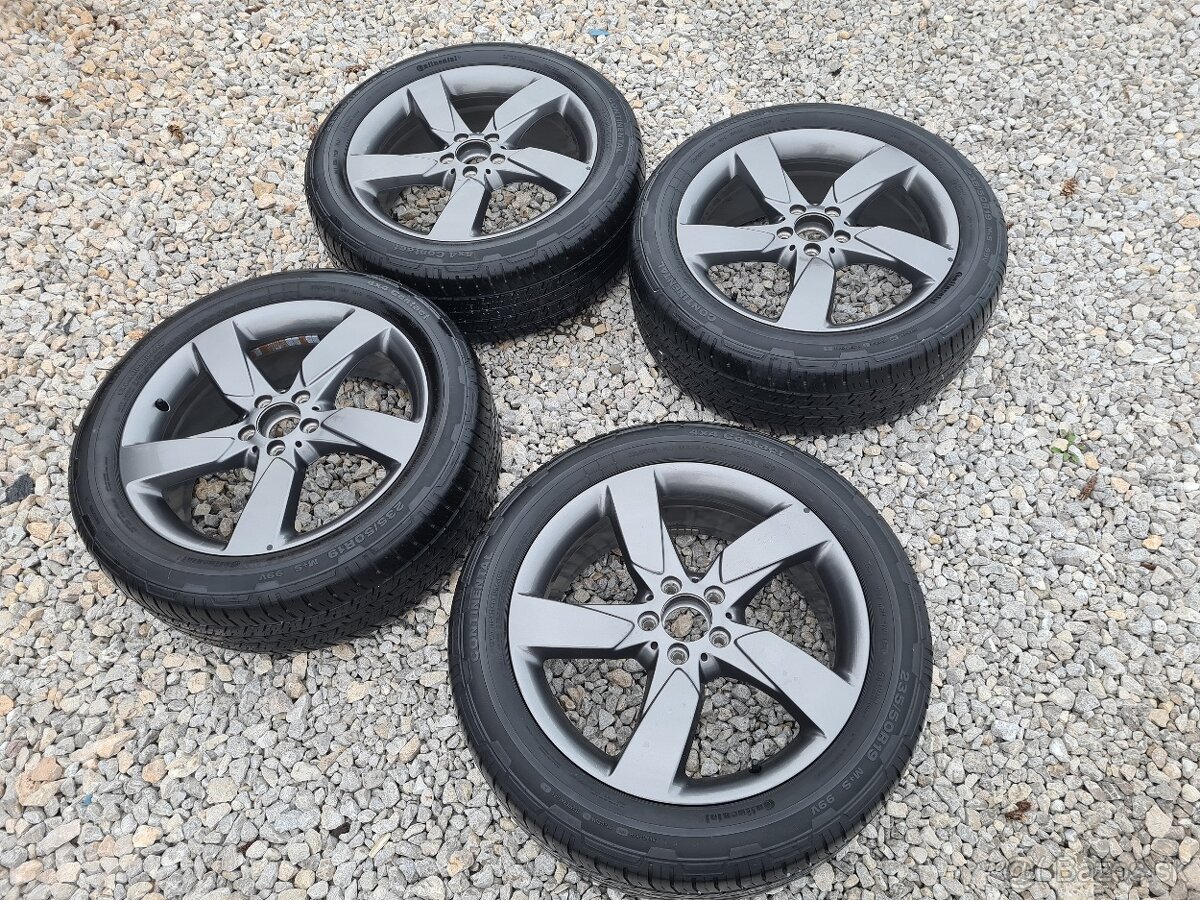 5x112 R19 sada Alu kolesá Mercedes GLA, GLK, GLC, GL...