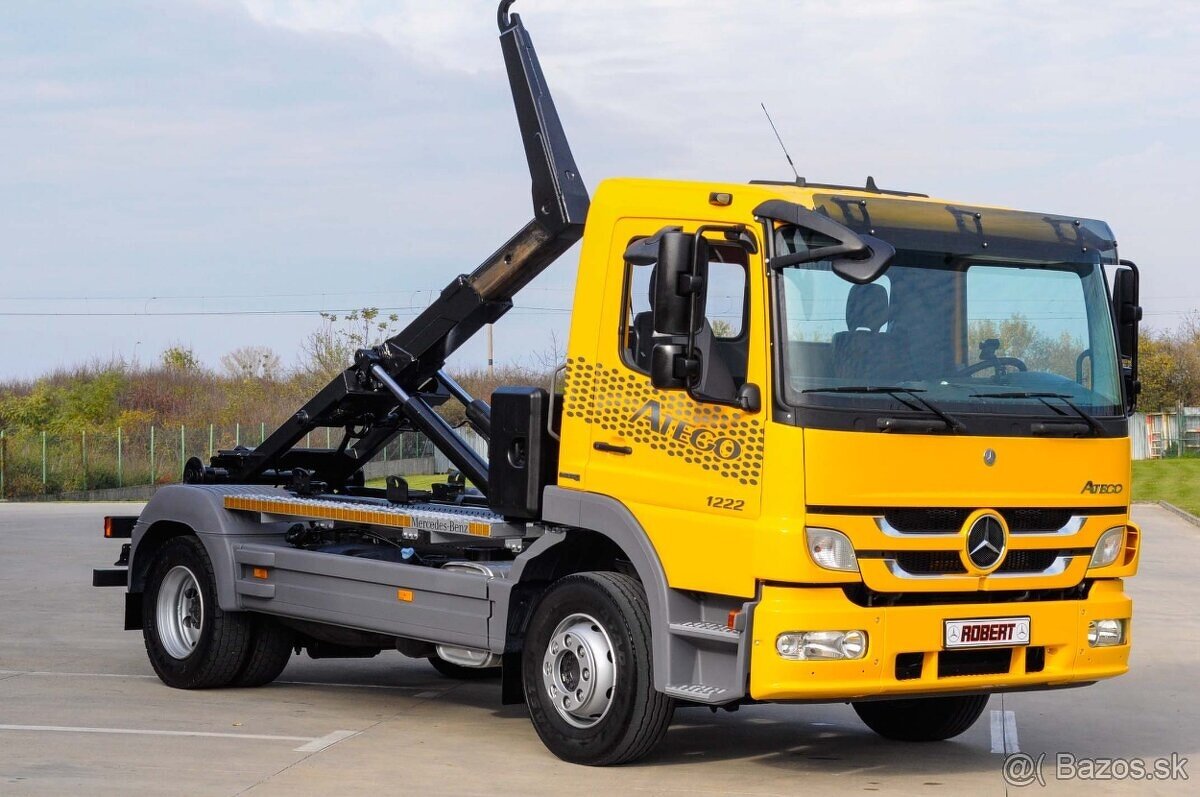 MERCEDES ATEGO 1222 HÁKOVÝ NOSIČ KONTAJNEROV EU-5