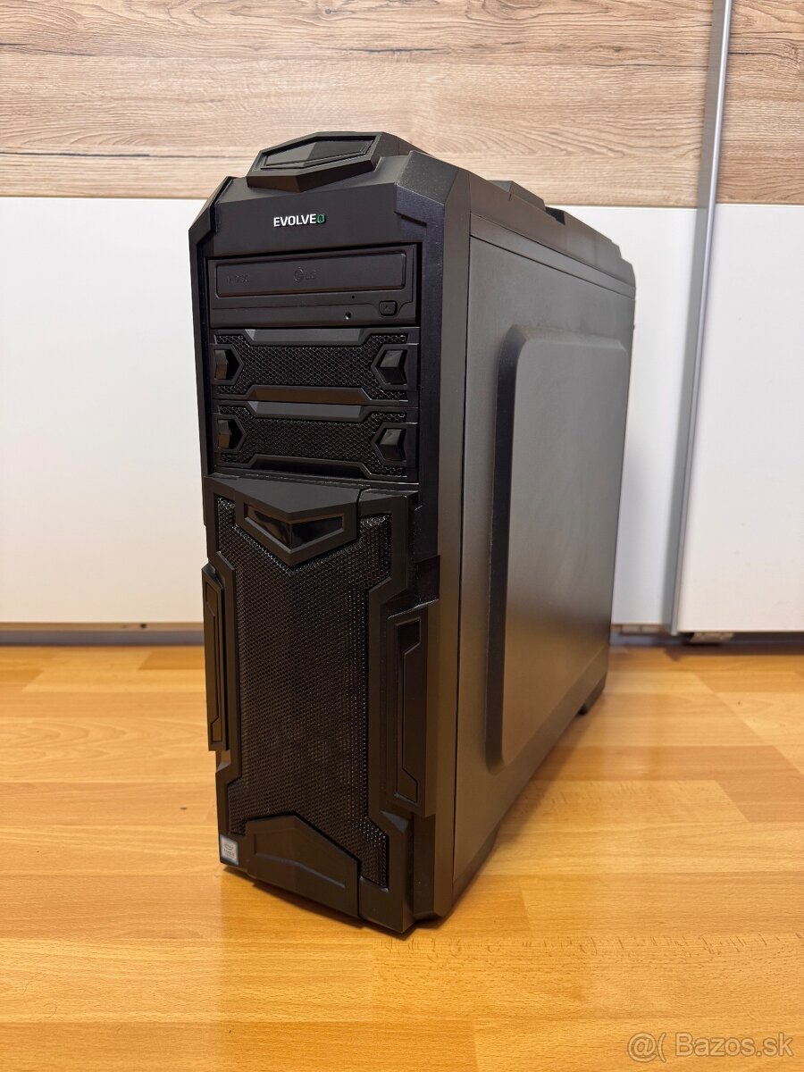 Herný PC EVOLVEO – i5, GTX 1050, 8GB RAM, 1TB HDD