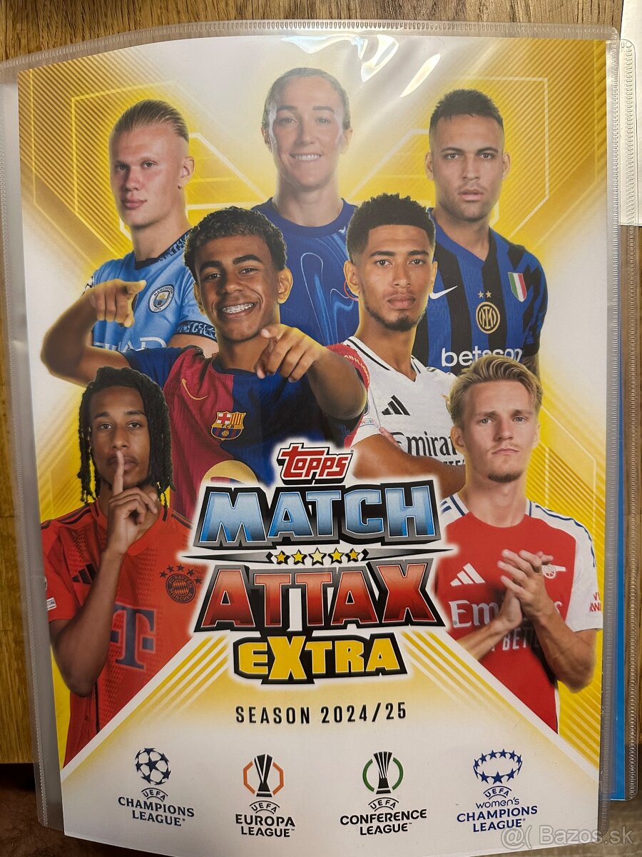 MATCH ATTAX EXTRA 24/25 FUTBALOVÉ KARTIČKY ZBERATEĽSKÉ