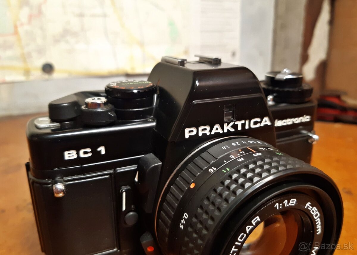 Praktica BC1, automat i manuál, TOP stav, rok 1985